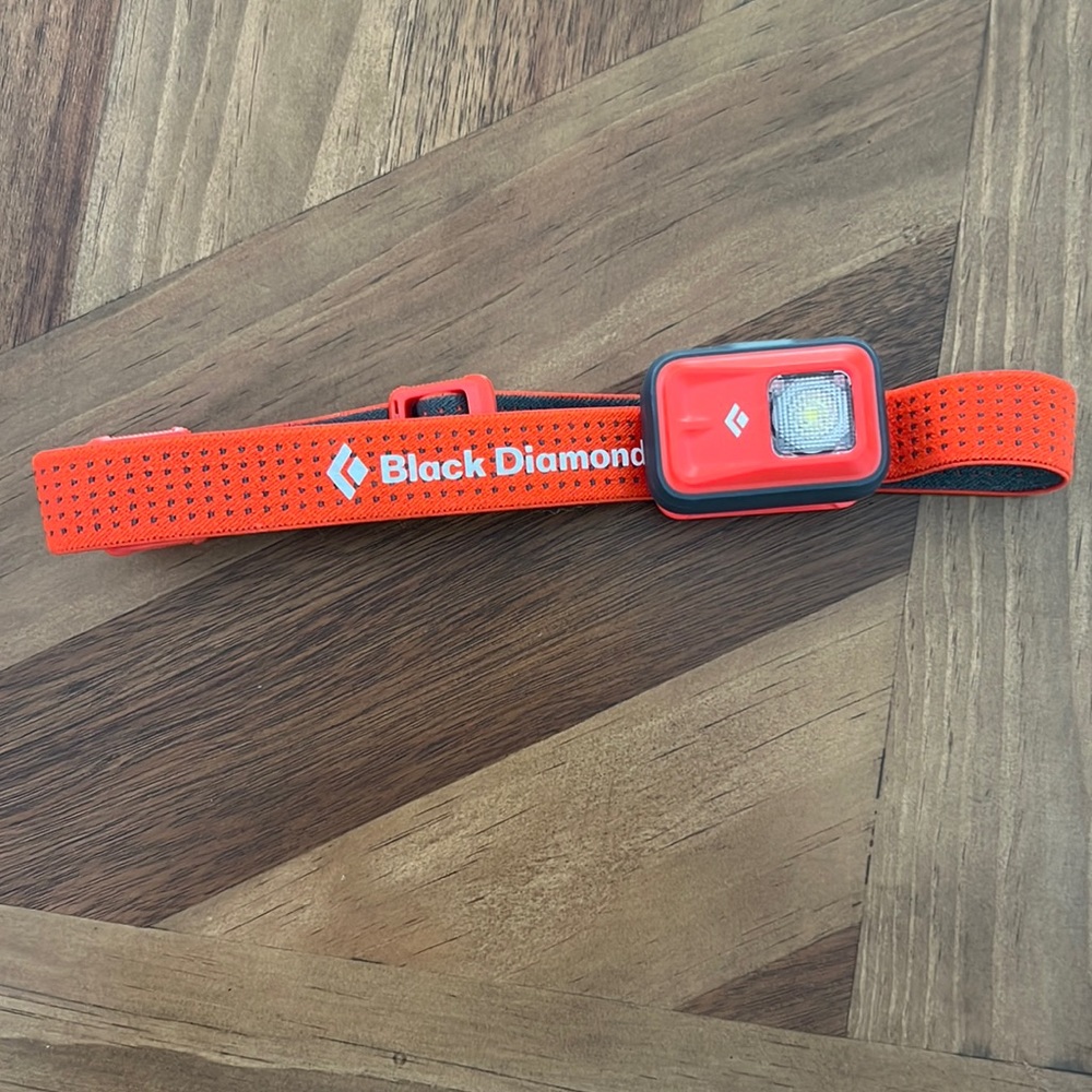 Black Diamond Headlight - great for camping!